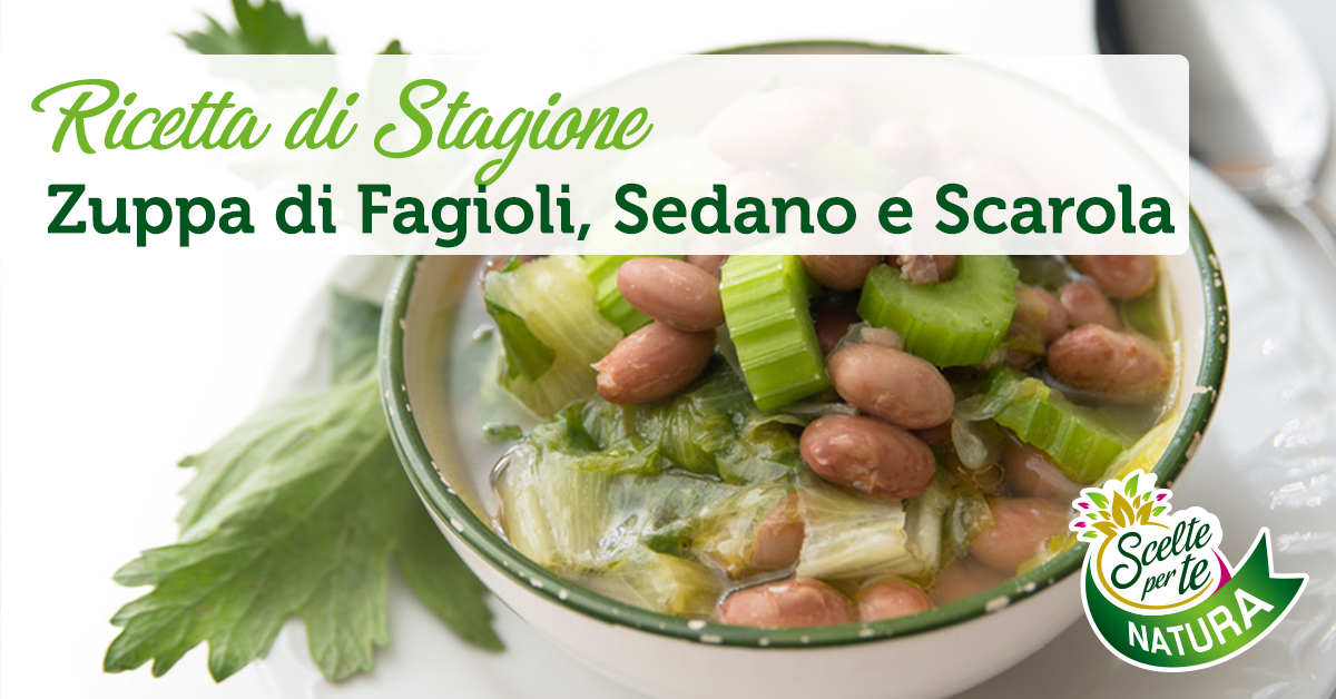 Ricetta Zuppa Di Fagioli Sedano E Scarola Scelte Per Te