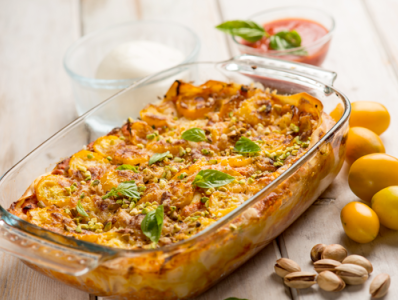 Lasagne al Pistacchio di Bronte