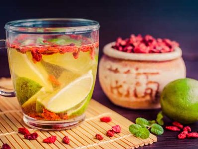 Tisana con Bacche di Goji
