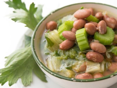 Zuppa di Fagioli, Sedano e Scarola