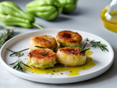 Chayote croccante con Rosmarino e Paprika