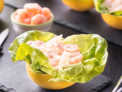 Insalatina di Pompelmi e Gamberoni
