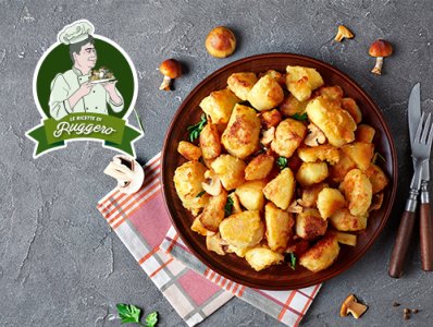 Funghi e Patate al forno