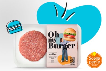 Hamburger di Vitello Oh My Burger