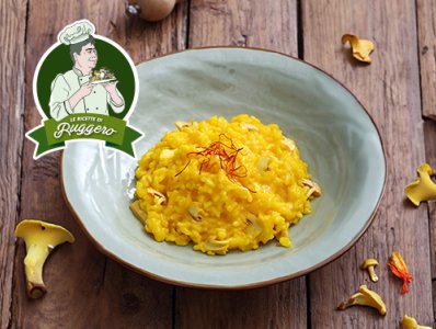 Risotto giallo ai Funghi