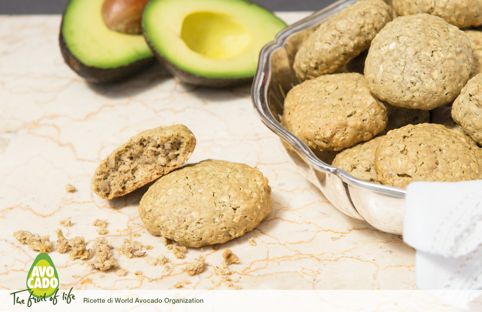 Biscotti alle noci con farina davenaavena