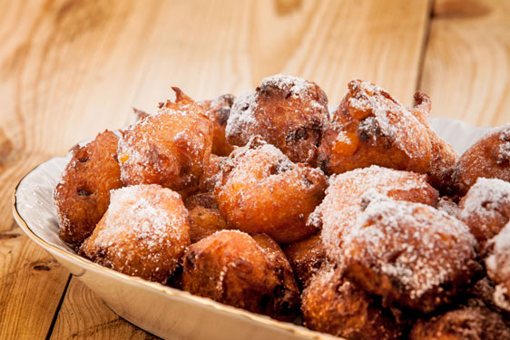 Frittelle con Uvetta