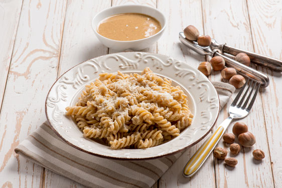 Fusilli alle nocciole