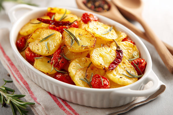 Patate e Piccadilly al Forno
