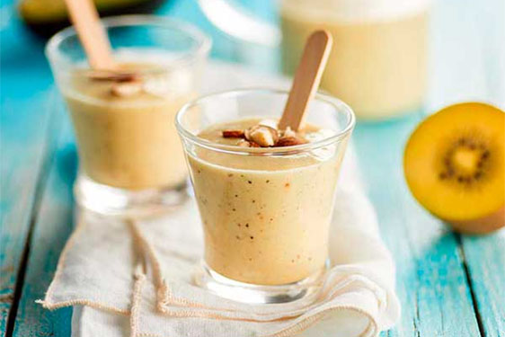 Smoothie Kiwi Zespri, banana e avocado