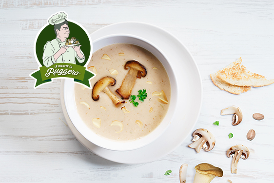 Zuppa di Funghi cardoncelli