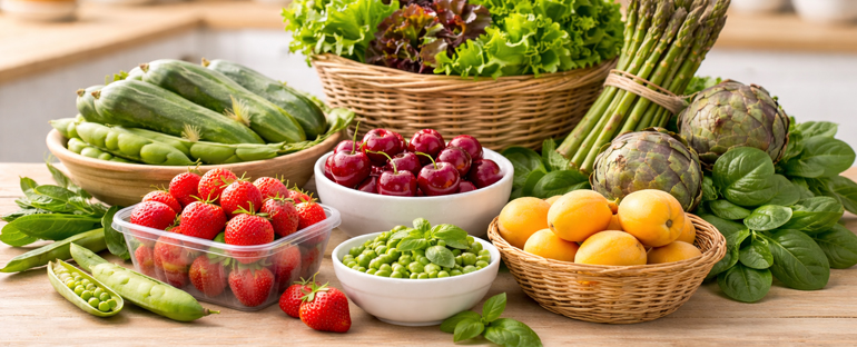 Cosa comprare a maggio: guida alla spesa di stagione