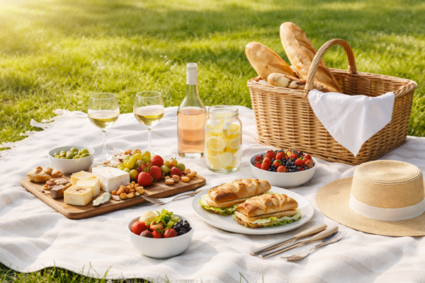 Idee per picnic e pasti all’aperto: piatti facili e snack